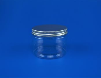 PET Material Clear Plastic Jars Small Size 91MM Caliber 99 * 72MM Outside